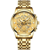 Imagem da oferta Relógio Premium Dourado Golden King