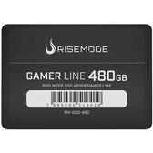 Imagem da oferta SSD Rise Mode Gamer Line 480GB SATA III 2.5" Leitura: 535MB/s Gravação: 435MB/s Preto - RM-SSD-480