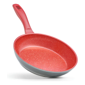 Imagem da oferta Panela Polishop Sauté Grand Vermelha de 24cm Frigideira Flavorstone