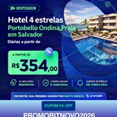 Imagem da oferta Sua estadia no hotel Portobello Ondina Praia em Salvador