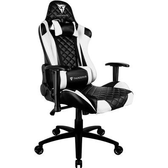 Imagem da oferta Cadeira Gamer ThunderX3 TGC12 Profissional Até 120kg Com Almofadas Reclinável Descanso de Braço 2D Branco e Preto - 7