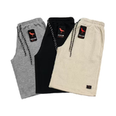 Imagem da oferta Kit 3 Bermudas Moletom Masculino Ducam Academia