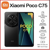 Imagem da oferta (Novo) Xiaomi Poco C75 Preto 8GB+256GB RAM,6GB+128GBRAM