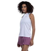 Imagem da oferta Camisa Polo Regata Feminina ASICS Botões Anti Odor