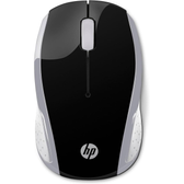 Imagem da oferta Mouse sem Fio HP 200 Oman - com Sensor Óptico de até 1000 DPI Ambidestro Conexão Wireless com Receptor Nano de 2.4GHz