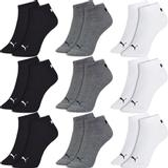 Imagem da oferta Kit 9 Pares Meias Puma Soquete Cano Curto Baixo - Masculina