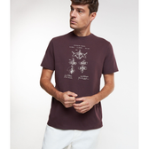 Imagem da oferta Camiseta em Algodão co Estampa Timão de Barco Tam P