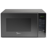 Imagem da oferta Forno Micro-ondas 20L Prata Espelhado Midea 220V MRAE22