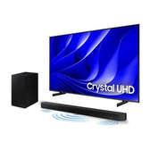 Imagem da oferta Smart Big TV 85" Crystal UHD 4K 85DU8000 2024 + Soundbar HW-Q600C