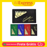 Imagem da oferta Dominó Bones Jogo 28 Peças Estojo Clássico