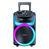 Imagem da oferta Caixa de Som Pulse Burst 400w Rms 10 Bt fm aux mic Sp405
