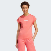Imagem da oferta Camiseta Adidas SJ Logo Linear Feminina Rosa