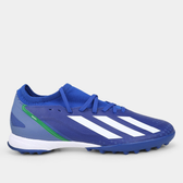Imagem da oferta Chuteira Society Adidas X Crazyfast Brasil P3 Unissex - Azul Royal