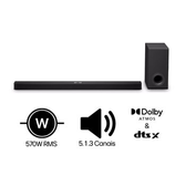 Imagem da oferta LG Home Theater Soundbar S90TY with Rear Speakers | Dolby Atmos | 5.1.3 Canais