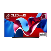 Imagem da oferta Smart TV LG 83" OLED evo AI C4 4K Alpha 9 AI 4K Gen7 - OLED83C4PSA