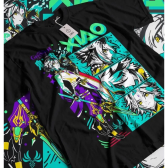 Imagem da oferta Camiseta de Anime Xiao Genshin Impact - Tam P