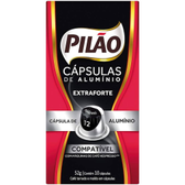 Imagem da oferta Café em Cápsula Torrado e Moído Espresso Extraforte Pilão Caixa 52g - 10 Unidades