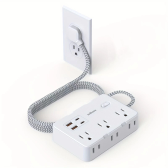 Imagem da oferta Eua Plug Ac Tomada Multiprise Power Strip Trançado Cabo de Extensão