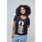 Imagem da oferta Camiseta Leitura - Unissex