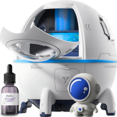 Imagem da oferta Difusor Aromatizador De Ambiente Ar Elétrico Astronauta Umidificador Capsula Espacial Kaizu