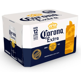Imagem da oferta Pack Cerveja Corona Extra Lata 473ml Caixa 12 unidades