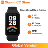 Imagem da oferta Versão global Xiaomi Smart Band 9 Active 1.47 ''Display 18 modos de vida de dias 5ATM Monitoramento de saúde e fitness