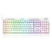 Imagem da oferta Teclado Mecânico Redragon Horus RGB Switch Brown ABNT2 Branco - Branco - Unissex - Único