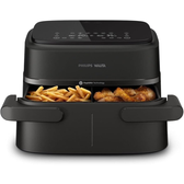 Imagem da oferta Fritadeira Airfryer Série 1000 Duplo Cesto 71L Philips Walita 2450W 2 anos de garantia 220v - NA150/09