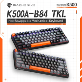 Imagem da oferta Machenike K500A-B84 Teclado Mecânico 75% TKL Hot-Swappable Wired Gaming Keyboard 6-Color Backlit 84 Teclas Para PC Game