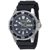 Imagem da oferta Casio Alimentado por energia solar pretoazul Preto Relógio analógico