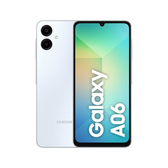 Imagem da oferta Smartphone Samsung Galaxy A06 128GB 4GB RAM Processador Octa-Core Bateria de 5000mAh Tela Infinita de 6.7" Câmera Trase