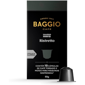 Imagem da oferta Baggio Café Cápsulas De Café Ristretto Compatível Com Nespresso Contém 10 Cápsulas