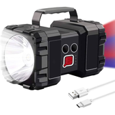 Imagem da oferta KINGSTER Lanterna Recarregável com LED 5000 Lumen 4000LM 3 Modos de Luz À Prova D'Água com Saída USB como Banco de E