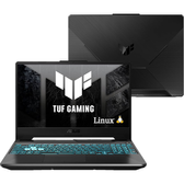 Imagem da oferta Notebook Asus TUF Gaming A15 Ryzen 7-7435HS 8GB SSD 512GB Geforce RTX 2050 Tela 15.6" FHD Linux Keepos - FA506NFR-HN069