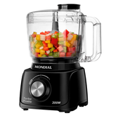 Imagem da oferta Mini Processador de Alimentos Mondial Turbo Pratic MP-16-B 300W 1 Velocidade