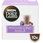 Imagem da oferta Mochaccino Em Cápsula Nescafé Dolce Gusto Avelã 170g - 10 Unidades