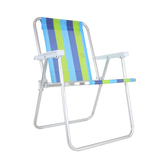 Imagem da oferta Cadeira de Praia Alta Mor Alumínio - Item Sortido