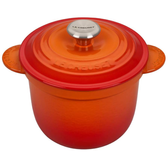 Imagem da oferta Le Creuset Panela de Arroz Every com Tampa Interna Cerâmica 18cm Laranja