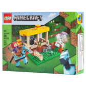 Imagem da oferta Brinquedo LEGO Minecraft O Estábulo de Cavalos 241 Peças - 21171