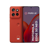 Imagem da oferta Smartphone Motorola Edge 50 Neo 256GB Poinciana (Vermelho) 5G 8GB RAM 6,4" Câm Tripla + Selfie 32MP