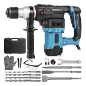 Imagem da oferta Martelete Rompedor Perfurador Sds Plus 1600w + Maleta Dobevi