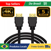 Imagem da oferta Cabo HDMI 4K ULTRA HD 3D 5 Metros