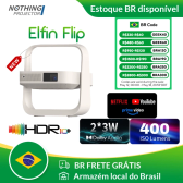 Imagem da oferta XGIMI Elfin Flip Projetor Portátil LED+Laser 1080P De 400 ISO Lúmens Com Netflix Licenciado HDR10 + DLP Para vários c