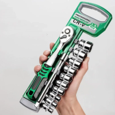 Imagem da oferta Conjunto de chave de soquete ferramenta de reparo de carro ferramentas manuais chave de conjunto conjunto de chave d