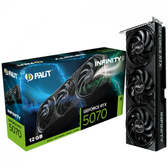 Imagem da oferta Placa de Vídeo Palit NVIDIA GeForce RTX 5070 Infinity 3 12GB GDDR7 DLSS Ray Tracing NE75070019K9-GB2050S