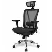 Imagem da oferta Cadeira DT3 Office Moira Até 150kg Apoio de Cabeça e Braço 3D Cilindro Classe 4 Preto - 11214-9