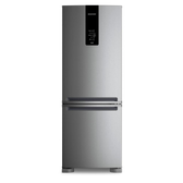 Imagem da oferta Geladeira Frost Free Inverse A+++ 479 litros cor Inox com Super Capacidade e Smart Flow - BRE58FK