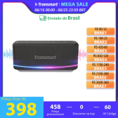 Imagem da oferta Tronsmart Mega Pro alto-falante bluetooth 60w portátil coluna de graves reforçada com nfc ipx