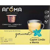 Imagem da oferta Aroma Selezione Cápsulas De Chá Capim Limão E Menta Compatível Com Nespresso Contém 10 Cápsulas