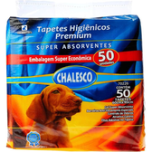 Imagem da oferta Chalesco Tapete Higiênico Premium 50 Unidades 90 x 60 cm